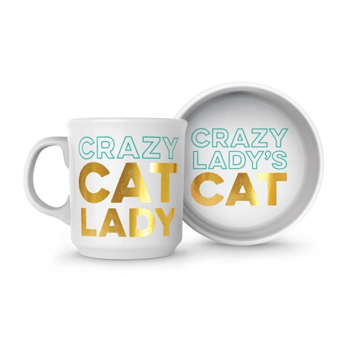 Cats | Shop All Table>Genuine Fred CERAMIC MUG + CAT BOWL SET