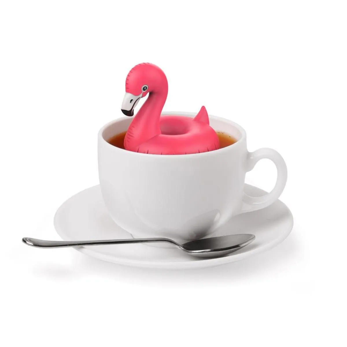 Shop All Table | Tea Infusers>Genuine Fred FLOAT-TEA - Flamingo