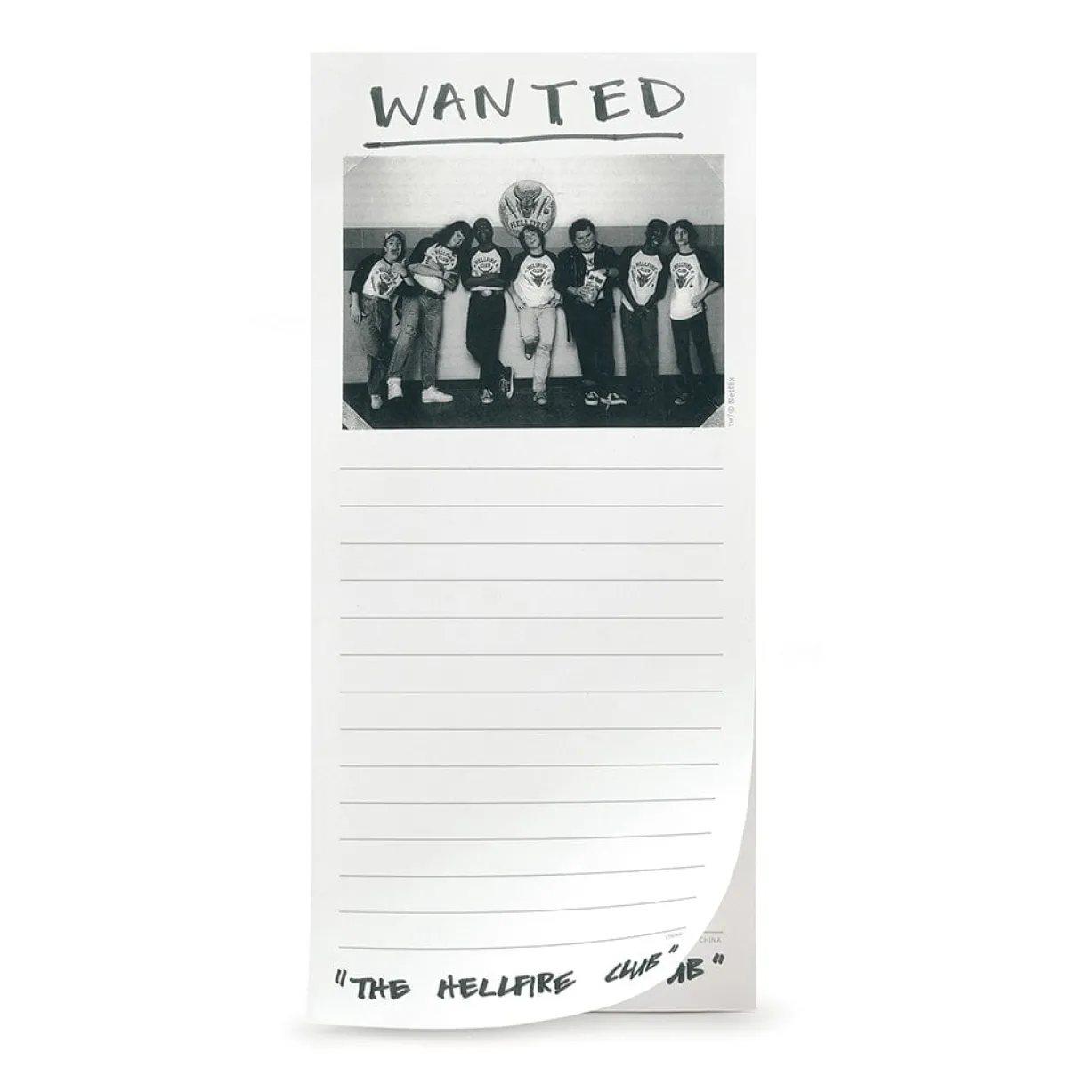 Writing | Notes + Paper>Genuine Fred MAGNETIC NOTEPAD - Hellfire Club