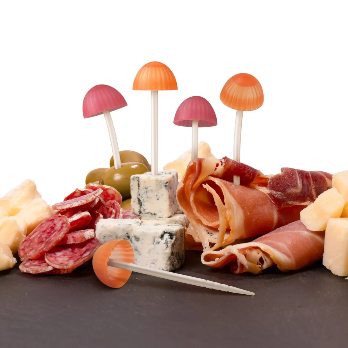 Picks, Stirrers, And Straws>Genuine Fred MUNCHROOMS | Mushroom Party Picks