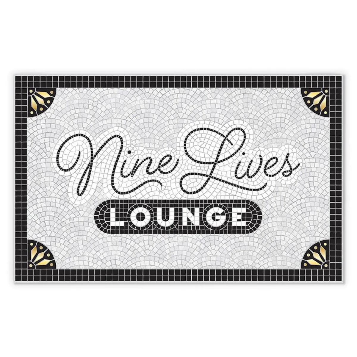 Cats>Genuine Fred PET PLACEMAT - Nine Lives Lounge