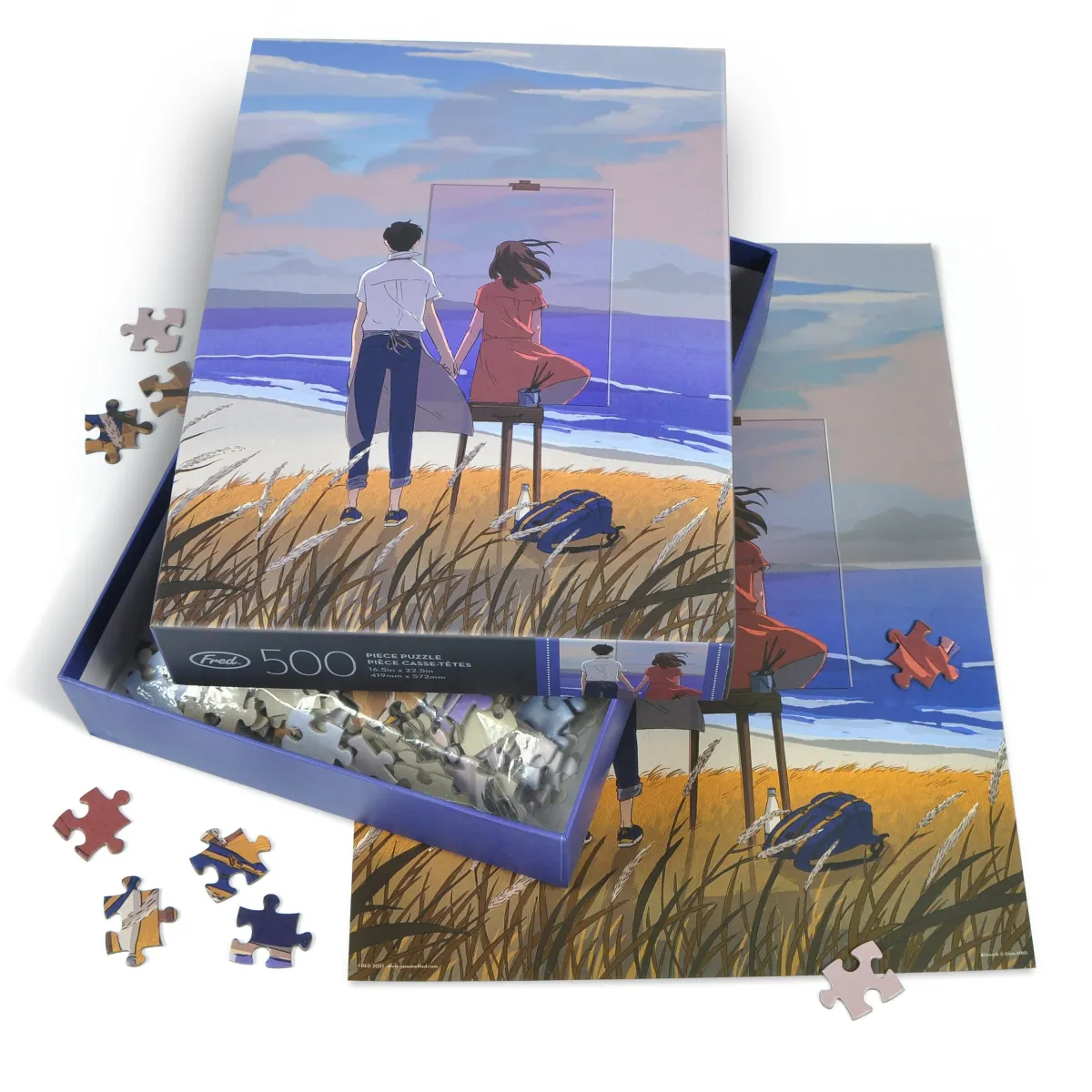 500-Piece Puzzles>Genuine Fred 500 PIECE PUZZLE: BEYOND