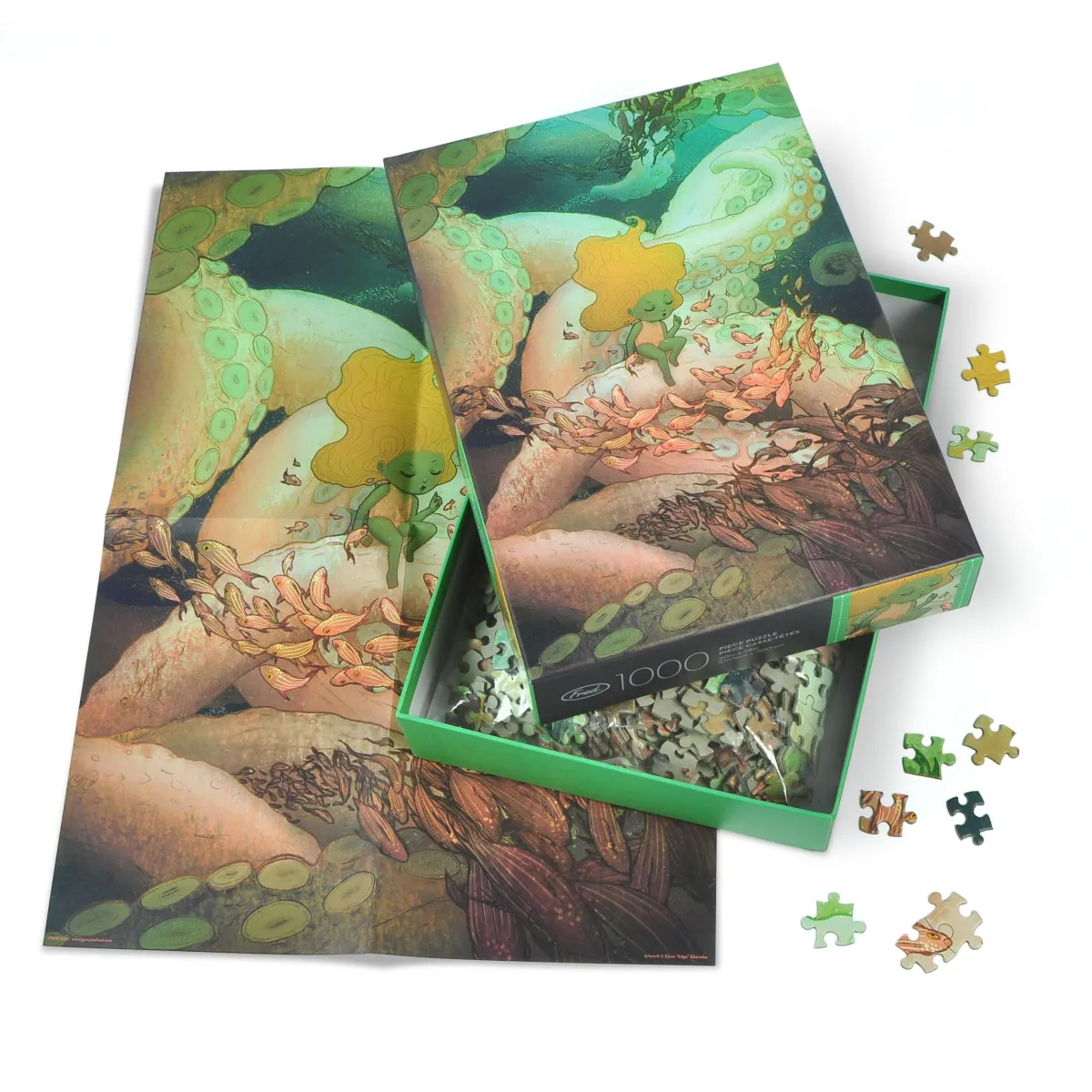 1000-Piece Puzzles>Genuine Fred 1000 PIECE PUZZLE: LISTEN TO ME AND I'LL TELL YOU A STORY