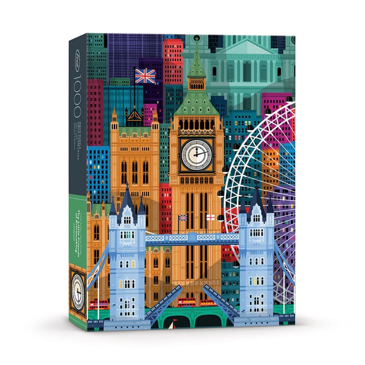 1000-Piece Puzzles>Genuine Fred 1000 PIECE PUZZLE: LONDON