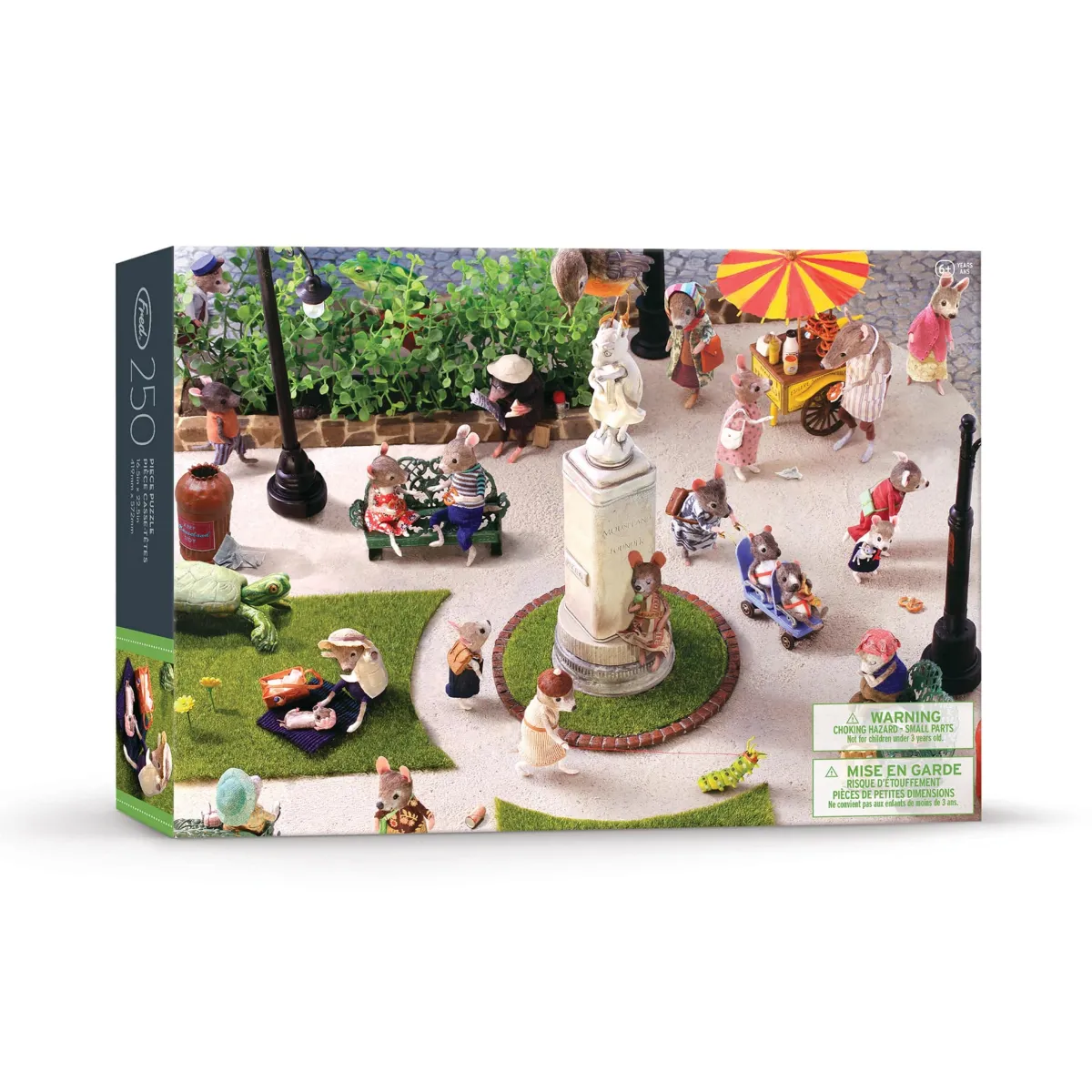 250-Piece Puzzles>Genuine Fred 250 PIECE PUZZLE: MOUSELAND SQUARE