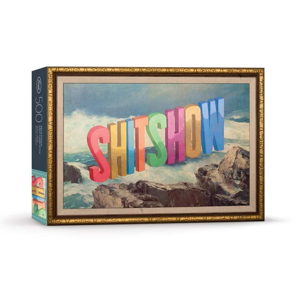 500-Piece Puzzles>Genuine Fred 500 PIECE PUZZLE: SHITSHOW