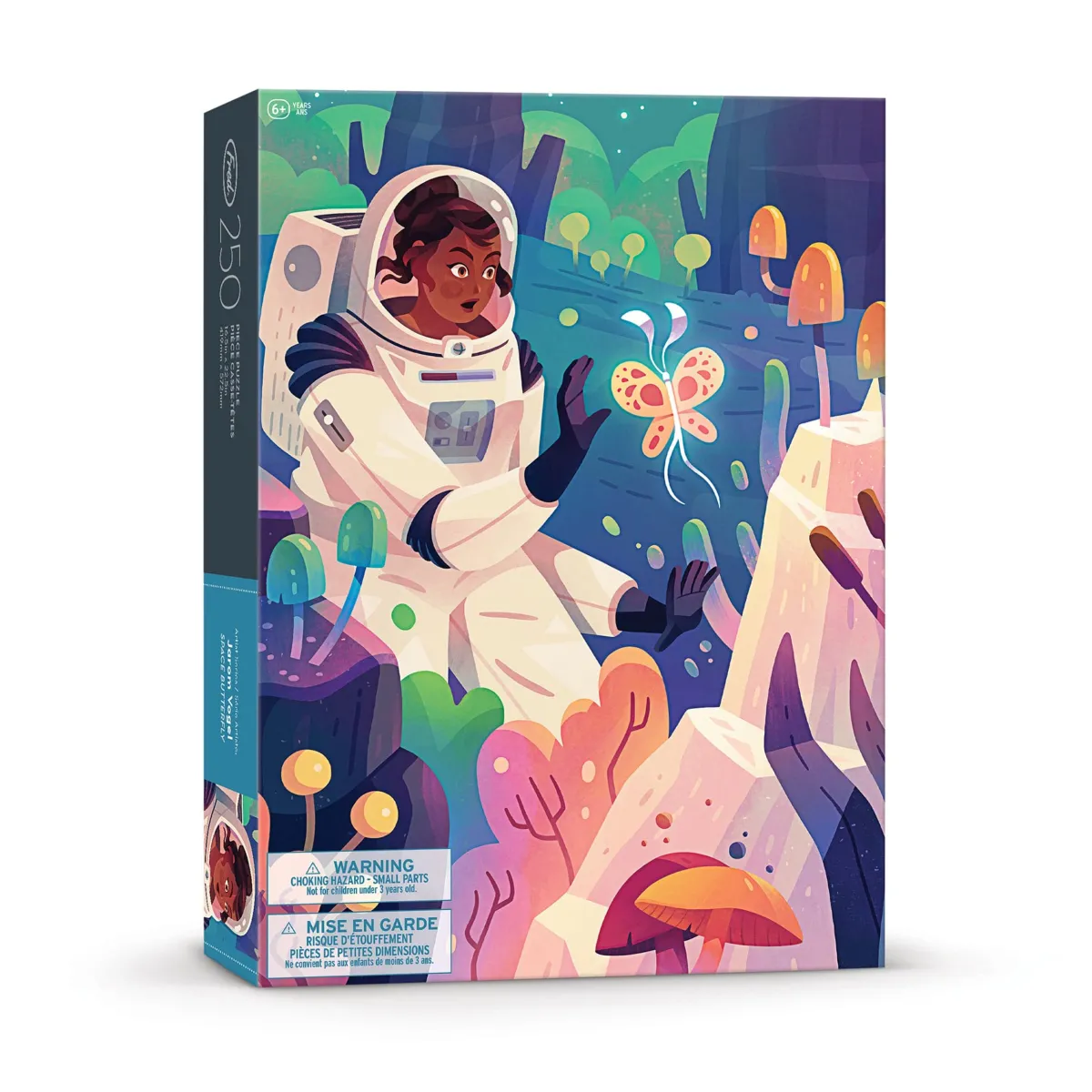 250-Piece Puzzles>Genuine Fred 250 PIECE PUZZLE: SPACE BUTTERFLY