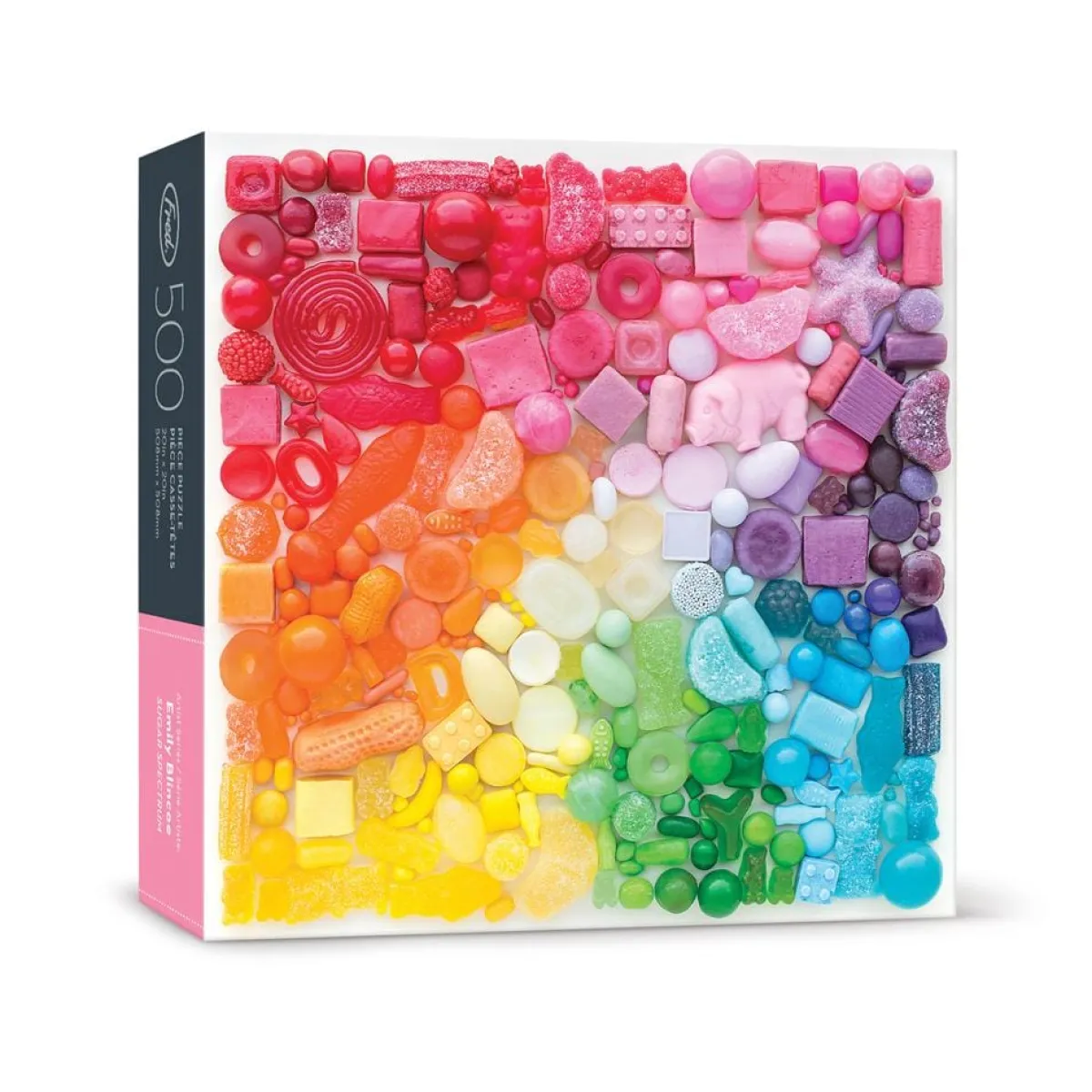 500-Piece Puzzles>Genuine Fred 500 PIECE PUZZLE: SUGAR SPECTRUM