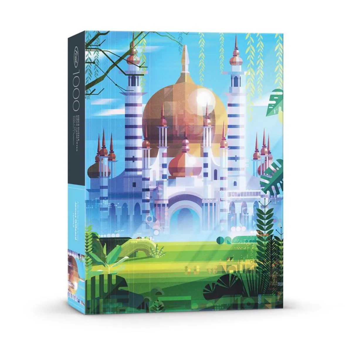 1000-Piece Puzzles>Genuine Fred 1000 PIECE PUZZLE: TEMPLE