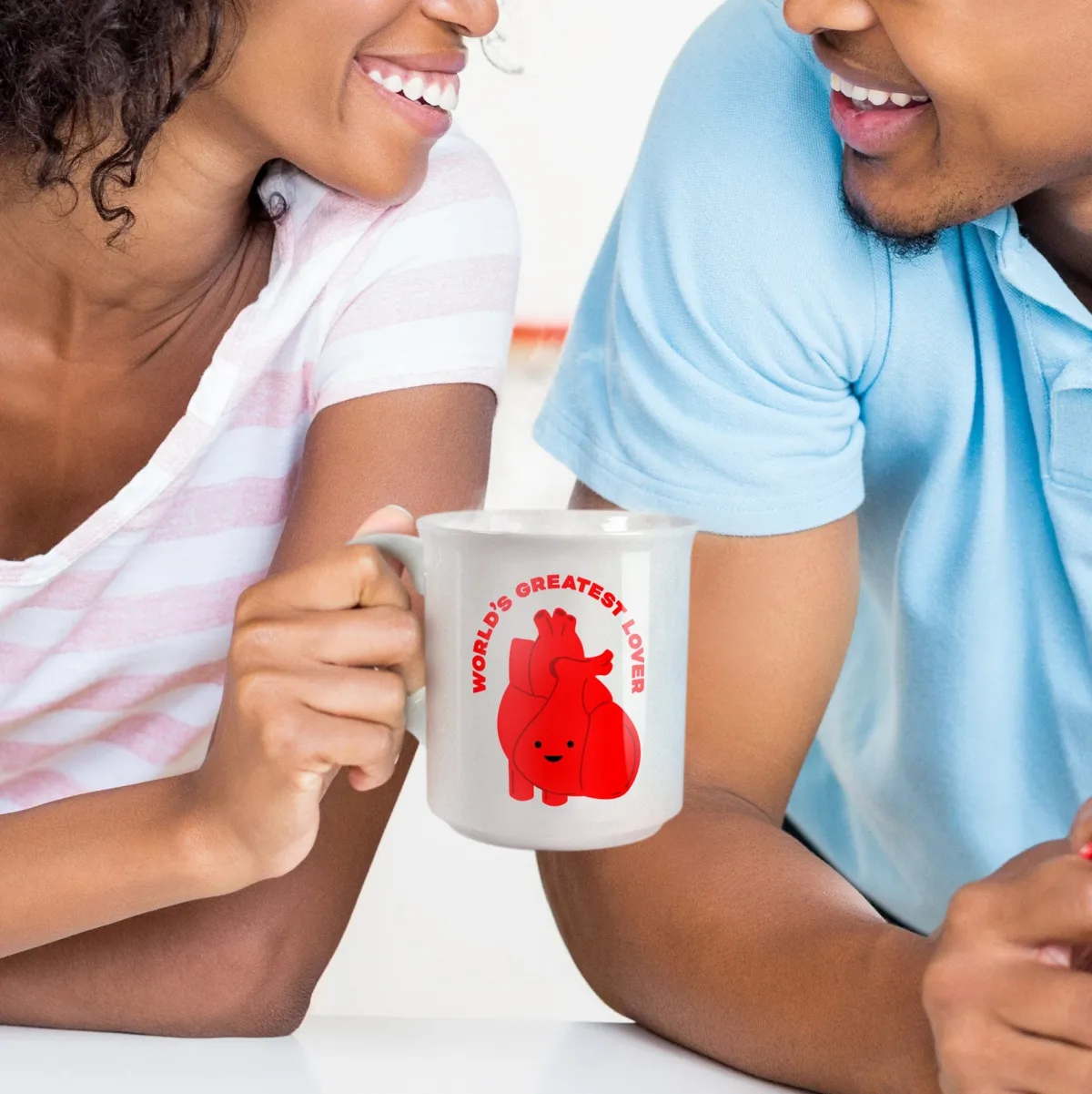 Shop All Table | Mugs>Genuine Fred "GREATEST LOVER" MUG