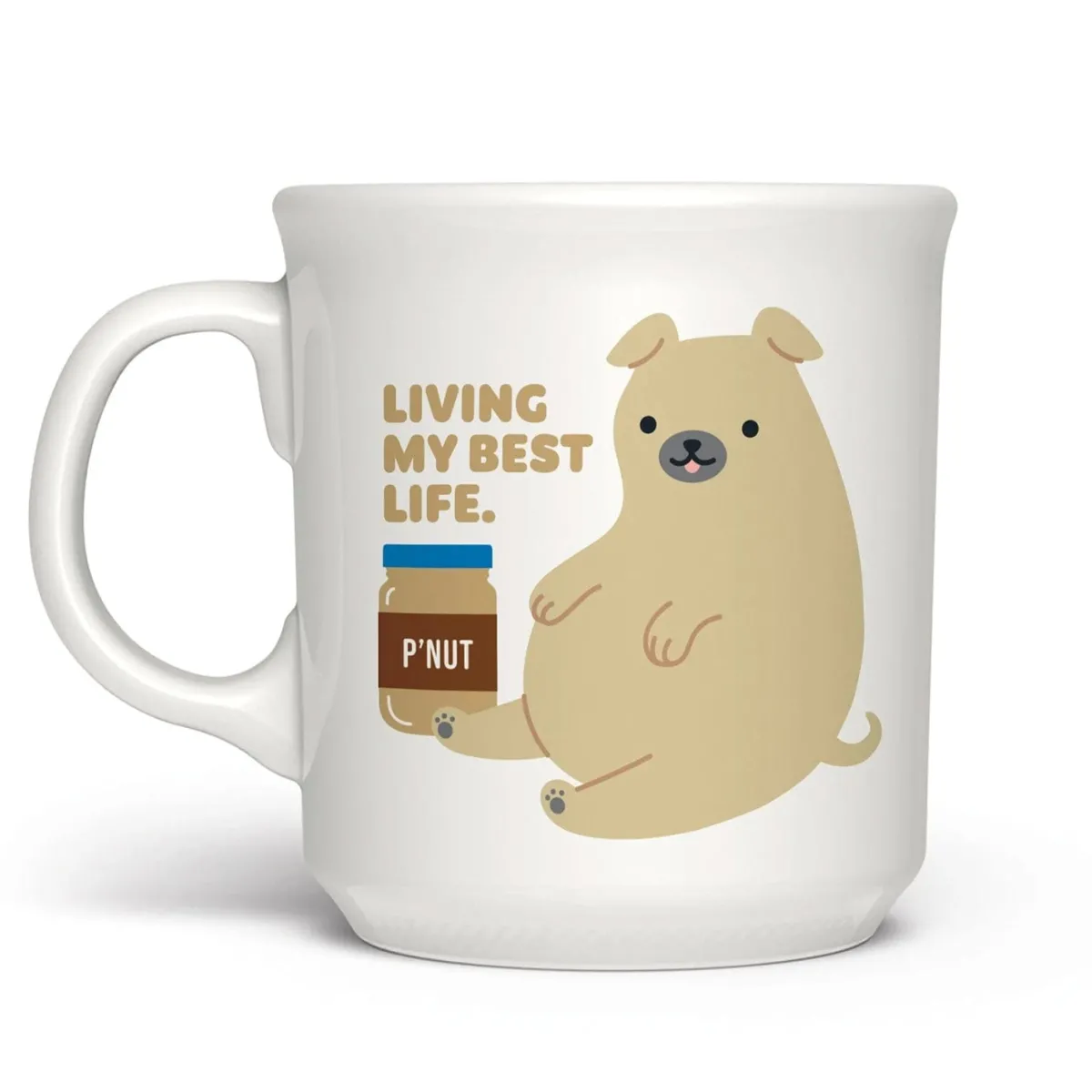 Shop All Table | Mugs>Genuine Fred "LIVING MY BEST LIFE" MUG