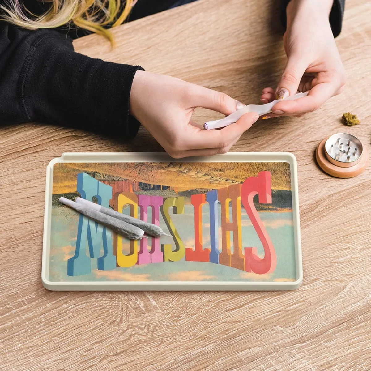 Grinders | Rolling Trays>Genuine Fred SUPER USEFUL TRAY - SHITSHOW