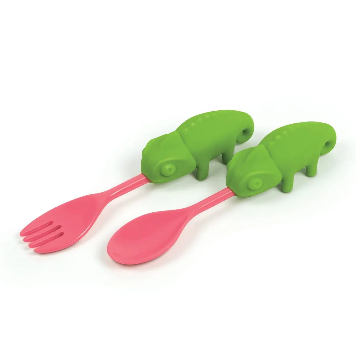 Utensils + Chopsticks>Genuine Fred TASTE BUDS | Chameleon Kids Utensils